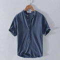Chemise Kamraya – Lin Coton Col Mao