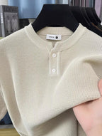 Pull Gauffré Lin