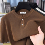 Pull Gauffré Lin