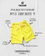 Short Coton Poche Zippée