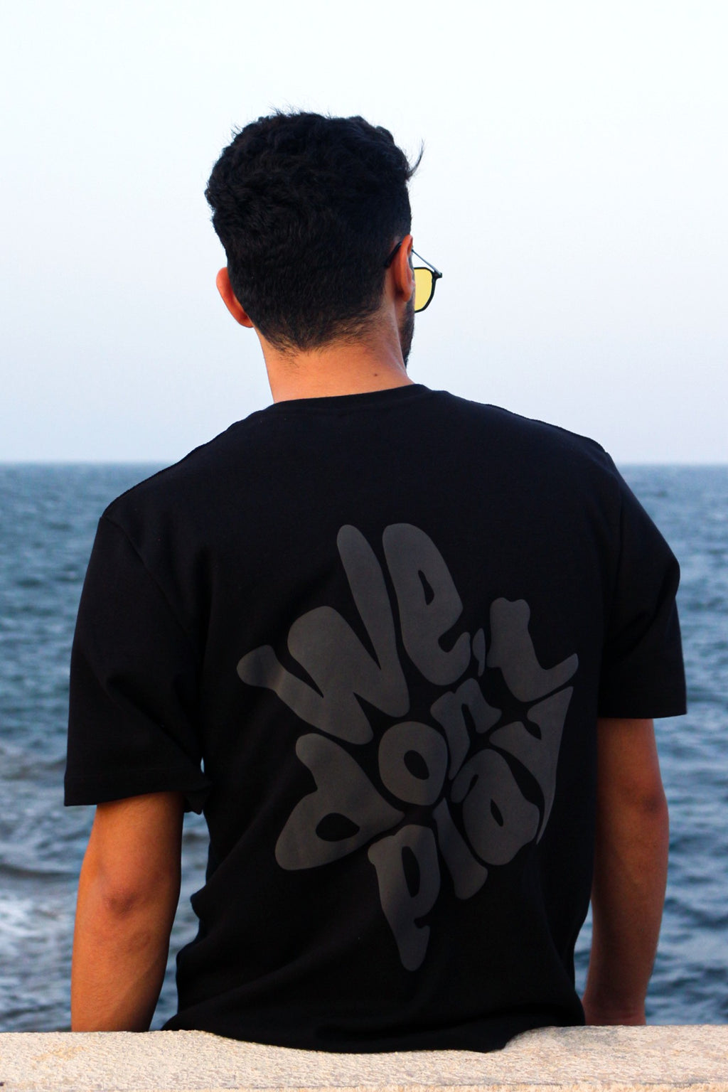 We Don't Play — Oversized Graphic Tee