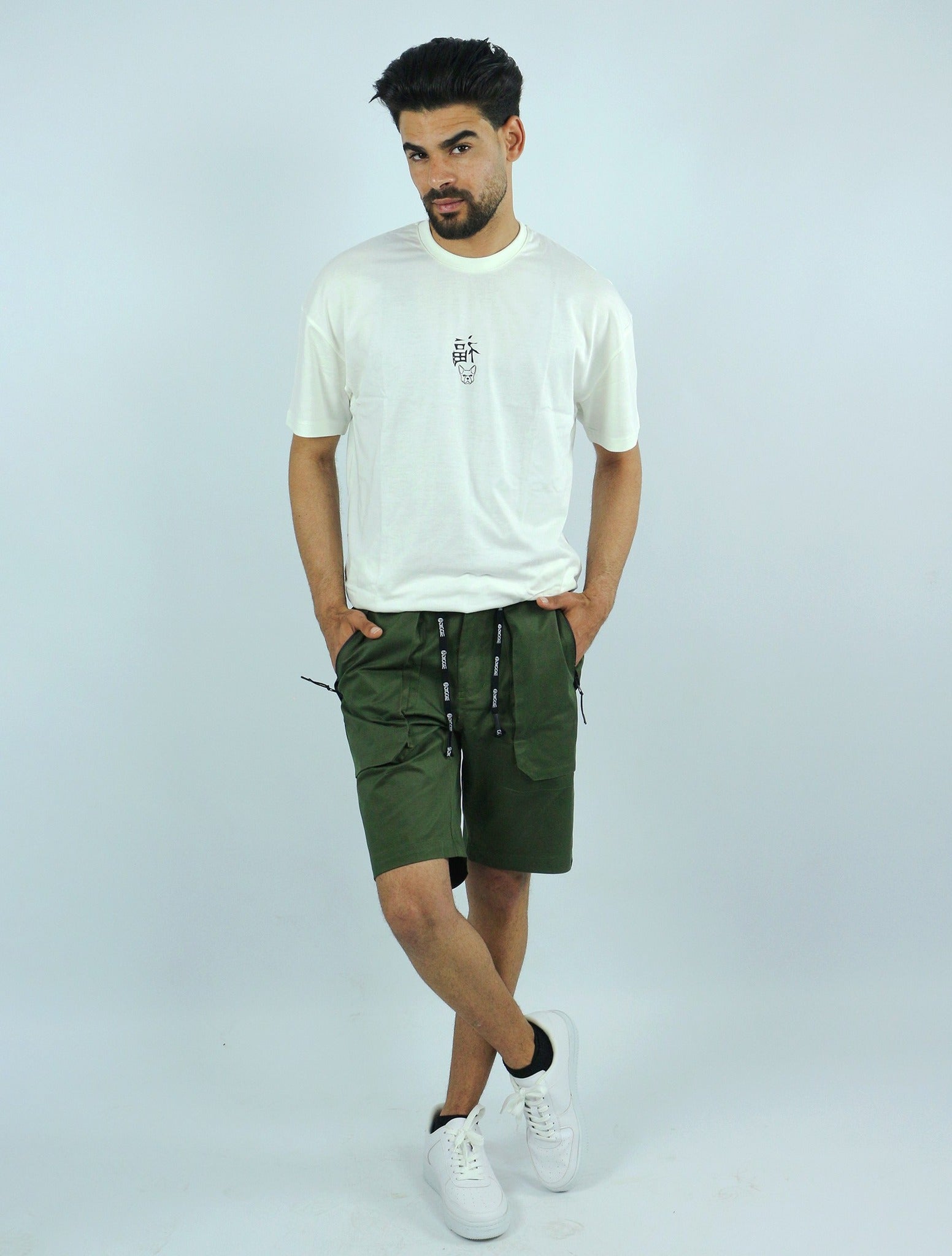 Short Cargo Poches Zip – Coton Lycra