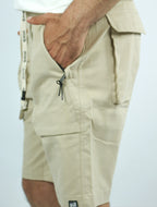 Short Cargo Poches Zip – Coton Lycra