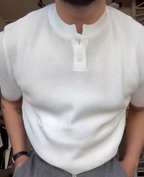 Pull Gauffré Lin
