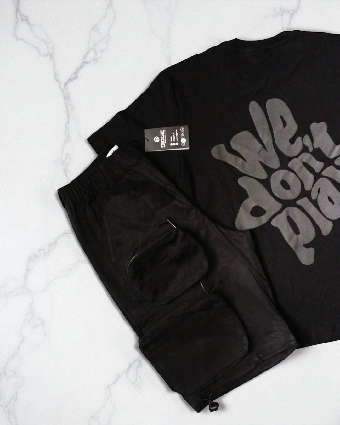 We Don't Play — Oversized Graphic Tee